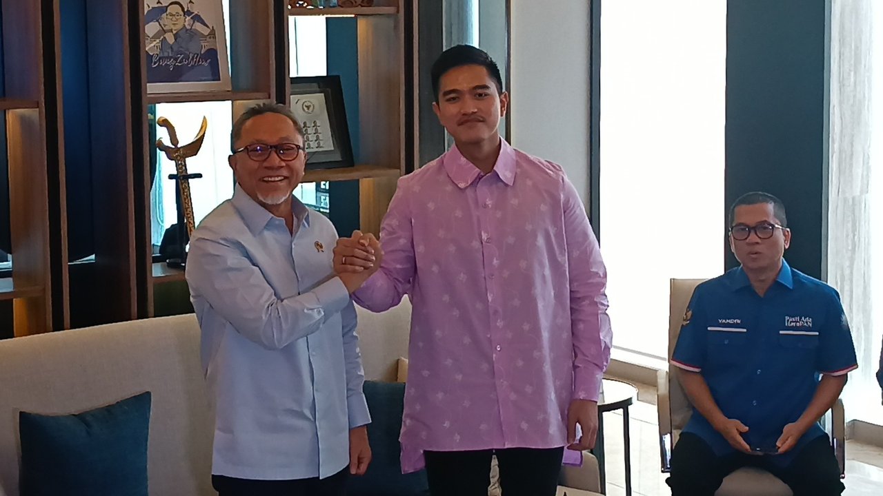 Ketua Umum PAN Zulkfili Hasan Bertemu Kaesang