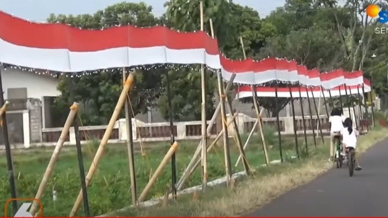 Cara unik warga Jateng rayakan HUT RI ke-79