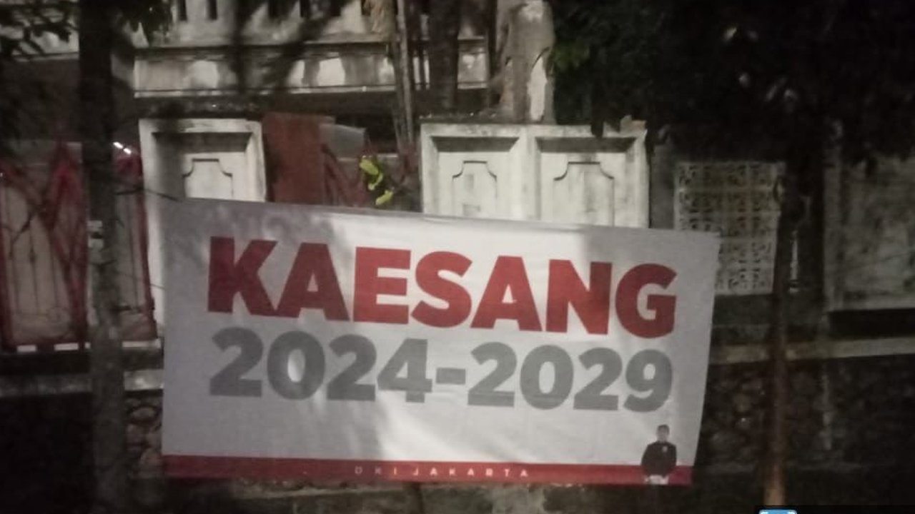 Spanduk Kaesang 2024-2029