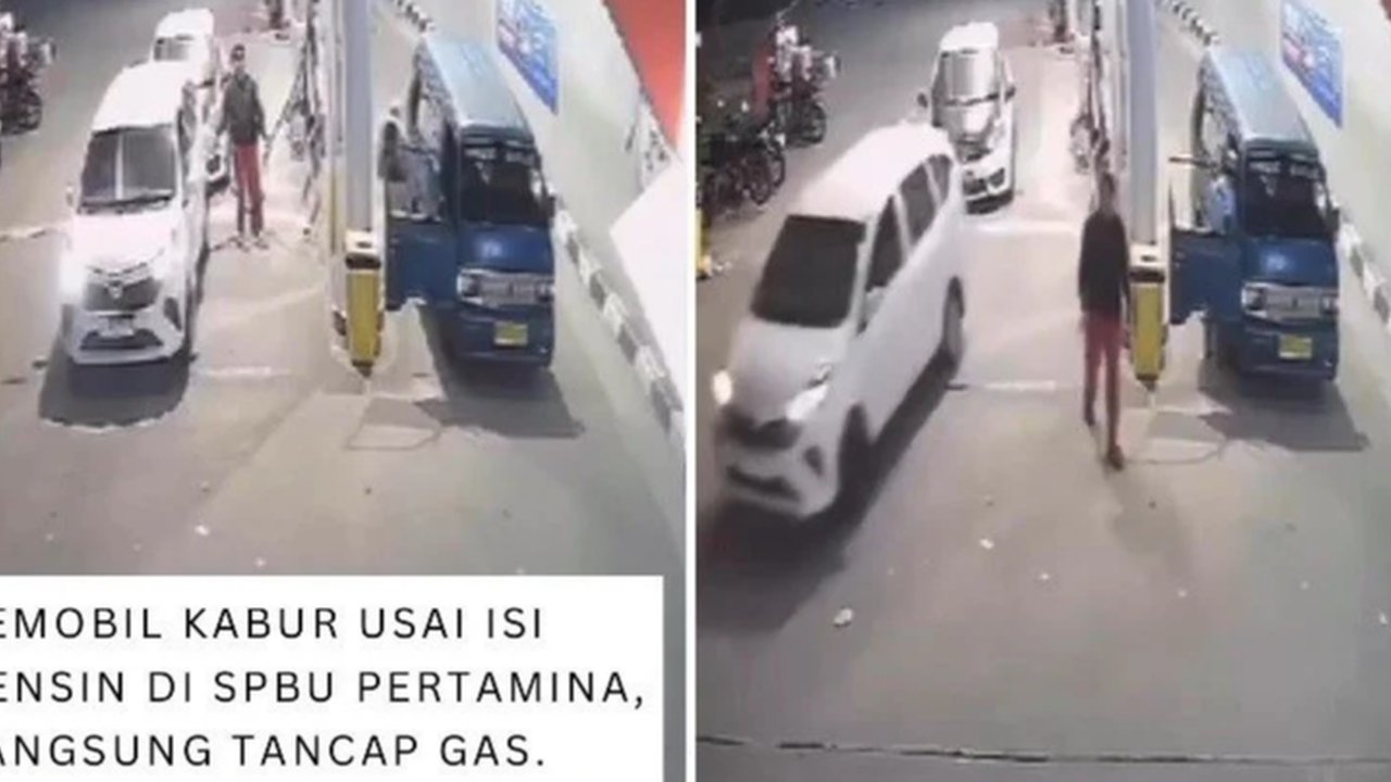 Viral Pengendara Mobil Kabur Usai Isi Pertamax Rp300 Ribu di SPBU