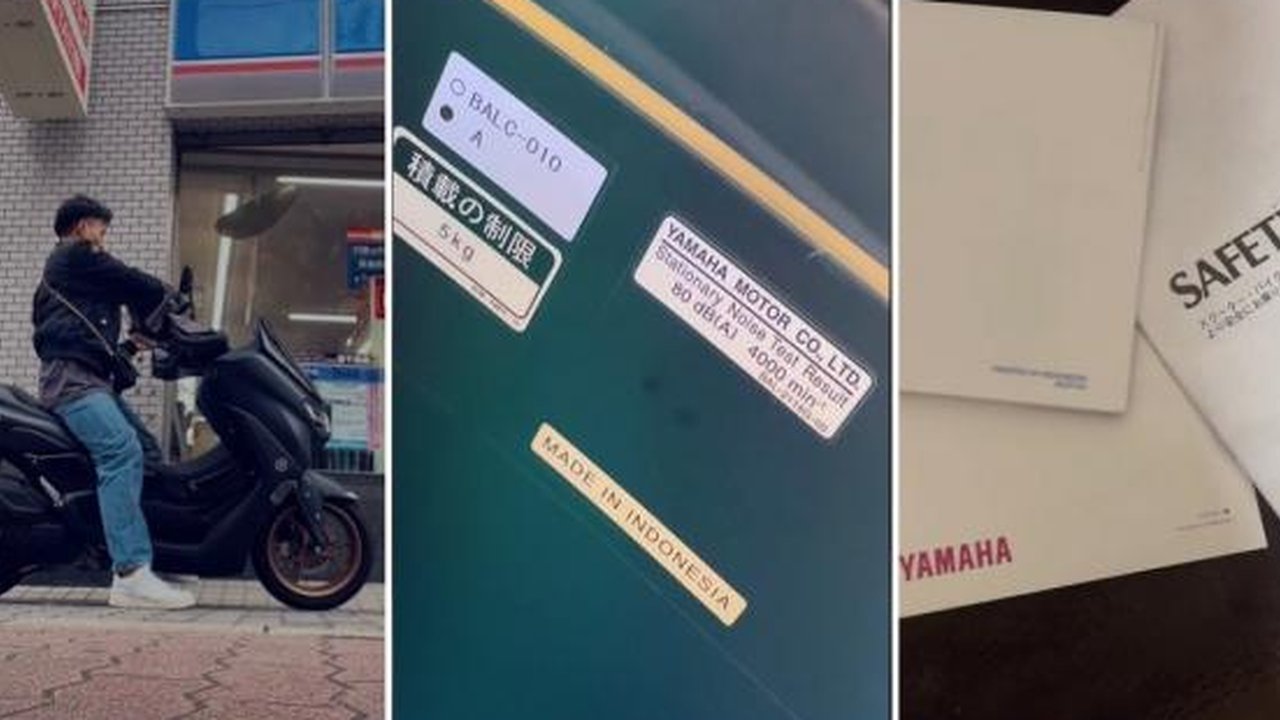Viral WNI Beli Yamaha NMax di Jepang Tapi Malah Buatan Indonesia