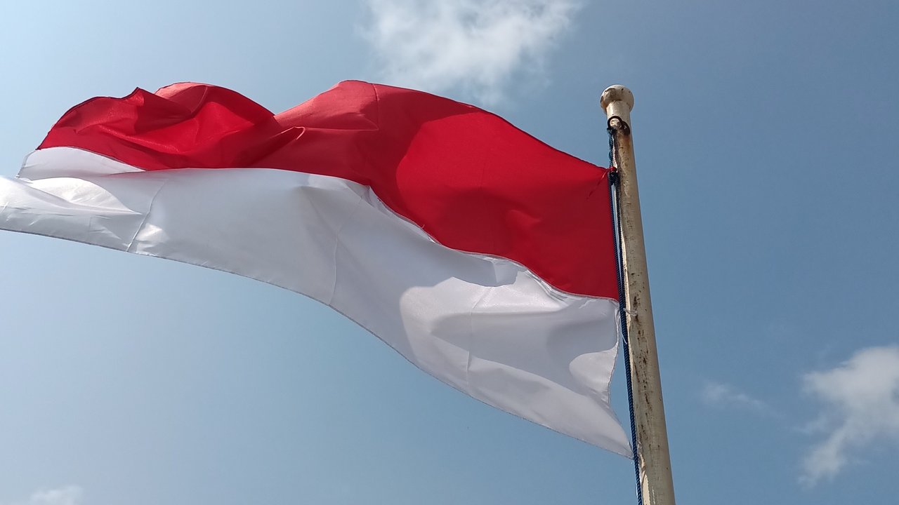 Sosok Kachina Ozora, Pembawa Bendera di Acara Kirab Bendera dari Monas ke IKN