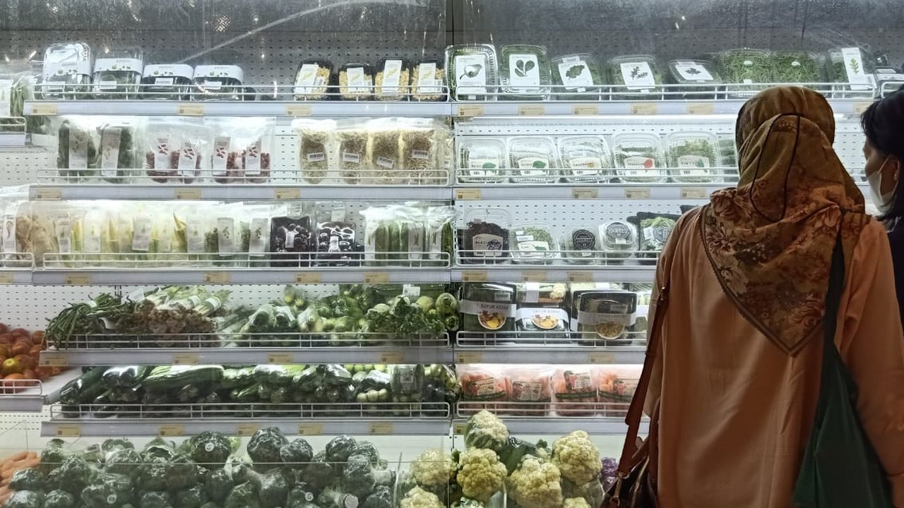 SESA Organic Market dibuka di kawasan SCBD. (dok. Liputan6.com/Dinny Mutiah)