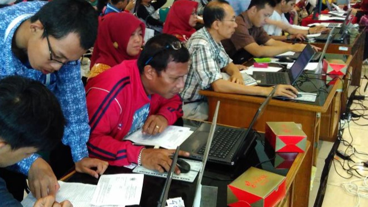 Wajib pajak manfaatkan kegiatan elar semarak keringanan pajak daerah tahun 2019 di Hari Bebas Kendaraan Bermotor Jalan MH Thamrin. (Istimewa)