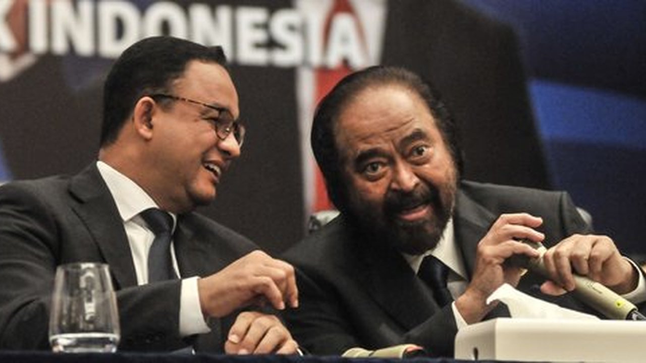 Surya Paloh dan Anies Baswedan