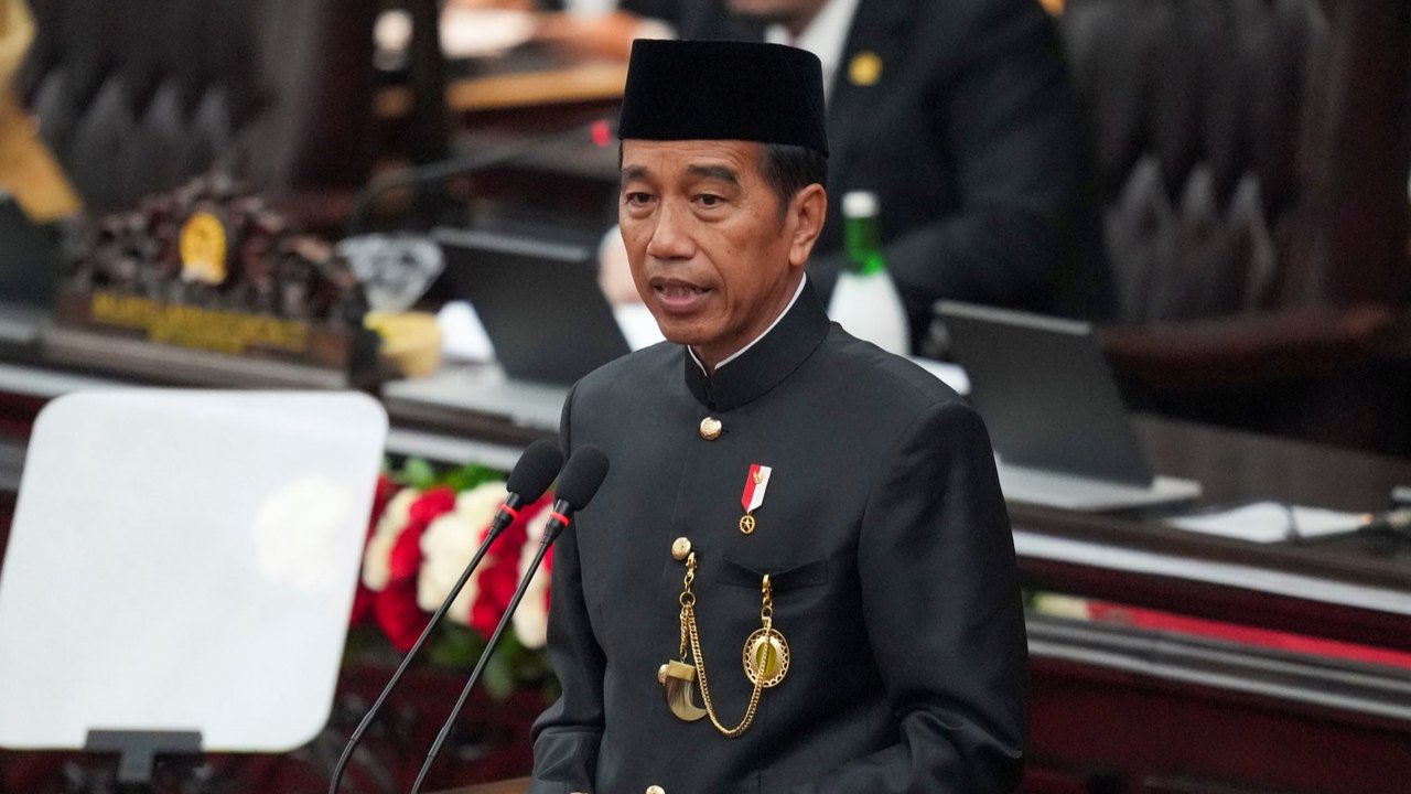 Pidato Jokowi di Sidang Tahunan MPR
