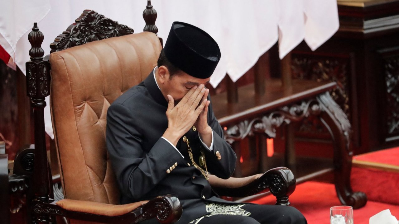 Pidato Jokowi di Sidang Tahunan MPR