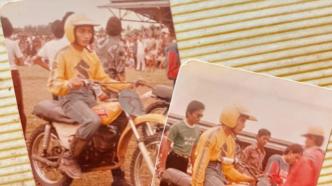 Edy Rahmayadi jadi Pembalap Motor