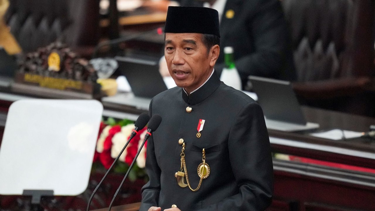 Pidato Jokowi di Sidang Tahunan MPR
