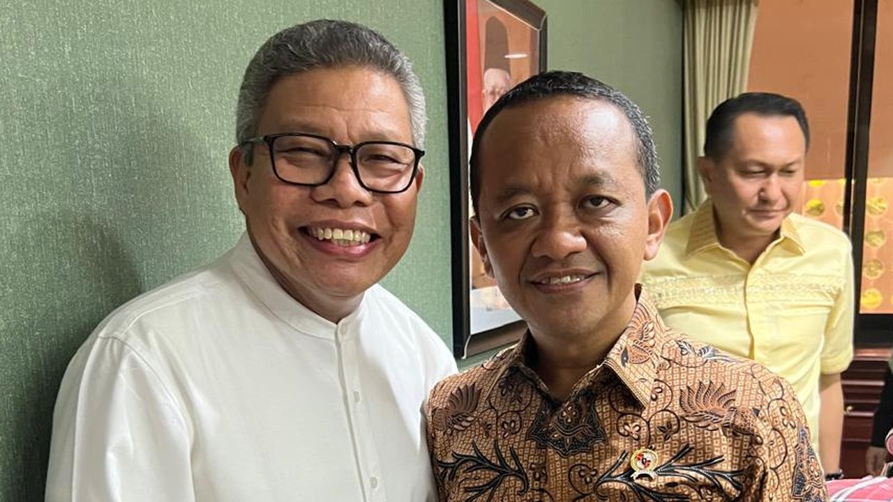 Airlangga dan Bahlil di IKN