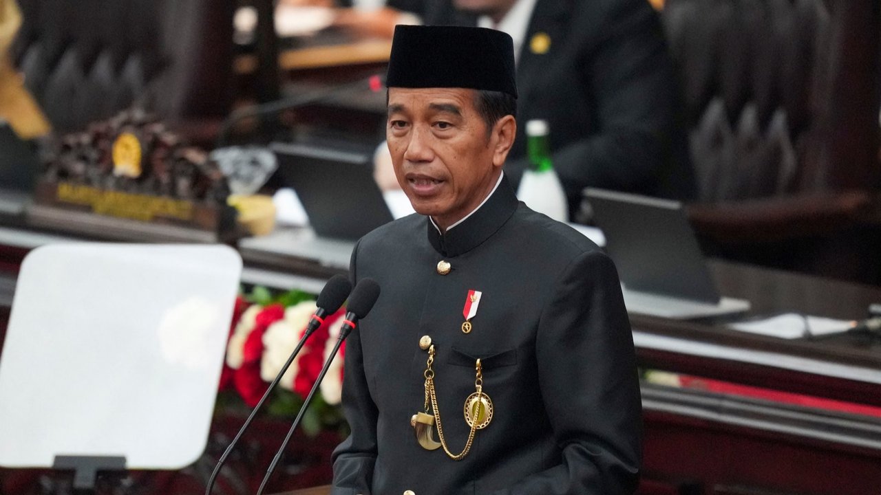 Pidato Jokowi di Sidang Tahunan MPR