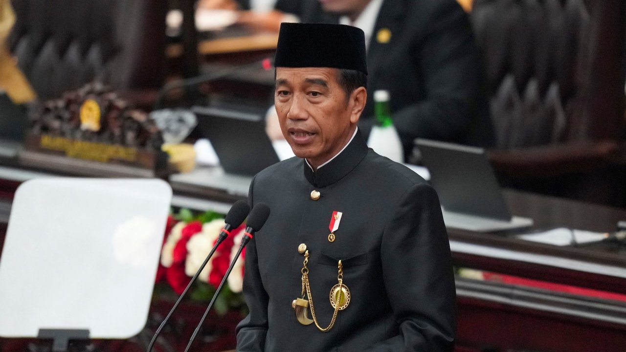 Pidato Jokowi di Sidang Tahunan MPR