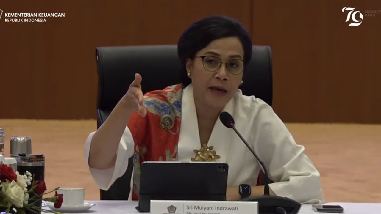Menteri Keuangan Sri Mulyani Indrawati