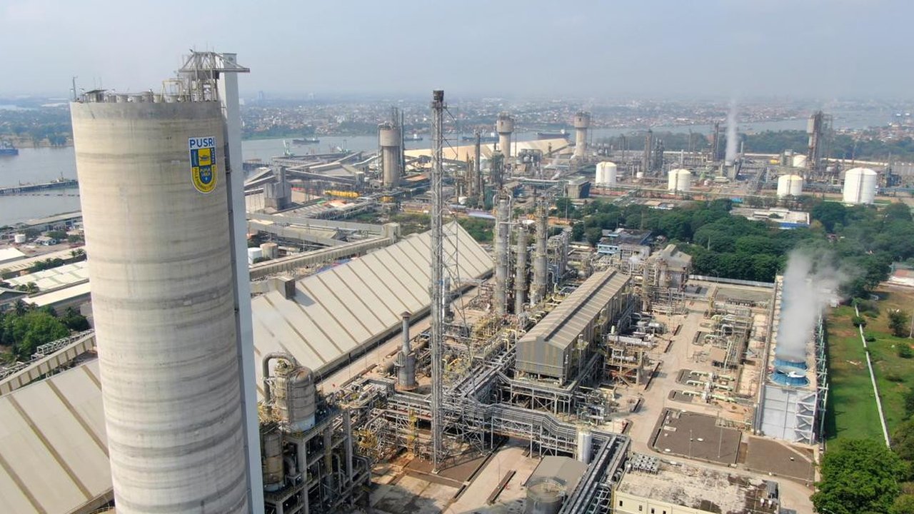 Pabrik Pupuk milik Pupuk Indonesia Holding Company (dok: Pupuk Indonesia)