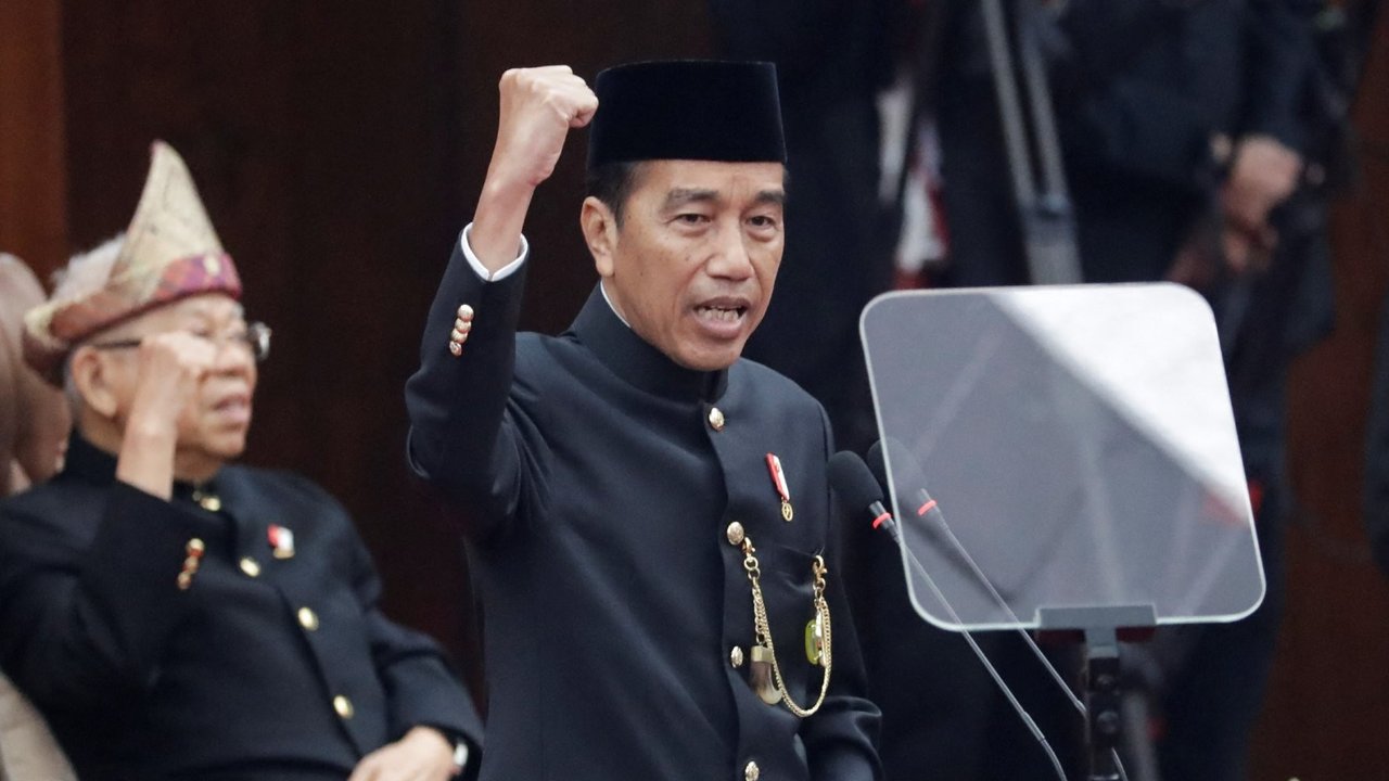 Pidato Jokowi di Sidang Tahunan MPR