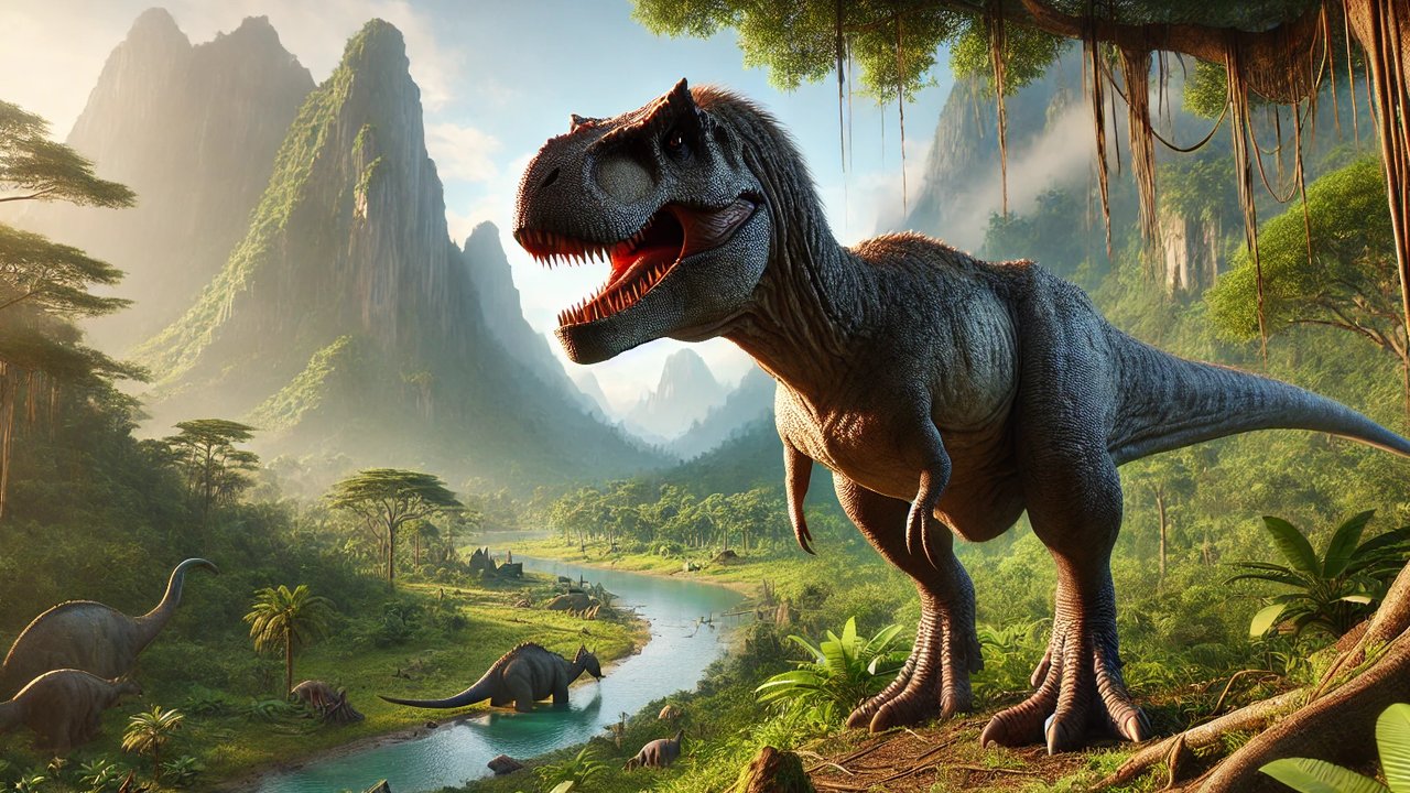 Temukan 4 dinosaurus paling menakutkan yang mendominasi era Mesozoikum, termasuk T. rex dan Spinosaurus yang menjadi predator puncak.