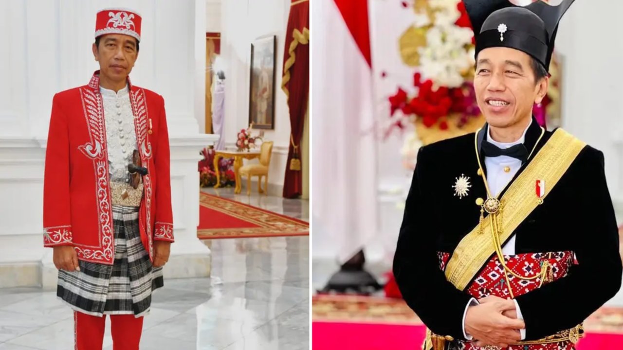 Jadi Tahun Terakhir Jadi Presiden, Intip Deretan Baju Adat Joko Widodo untuk Upacara HUT RI dari Tahun ke Tahun
