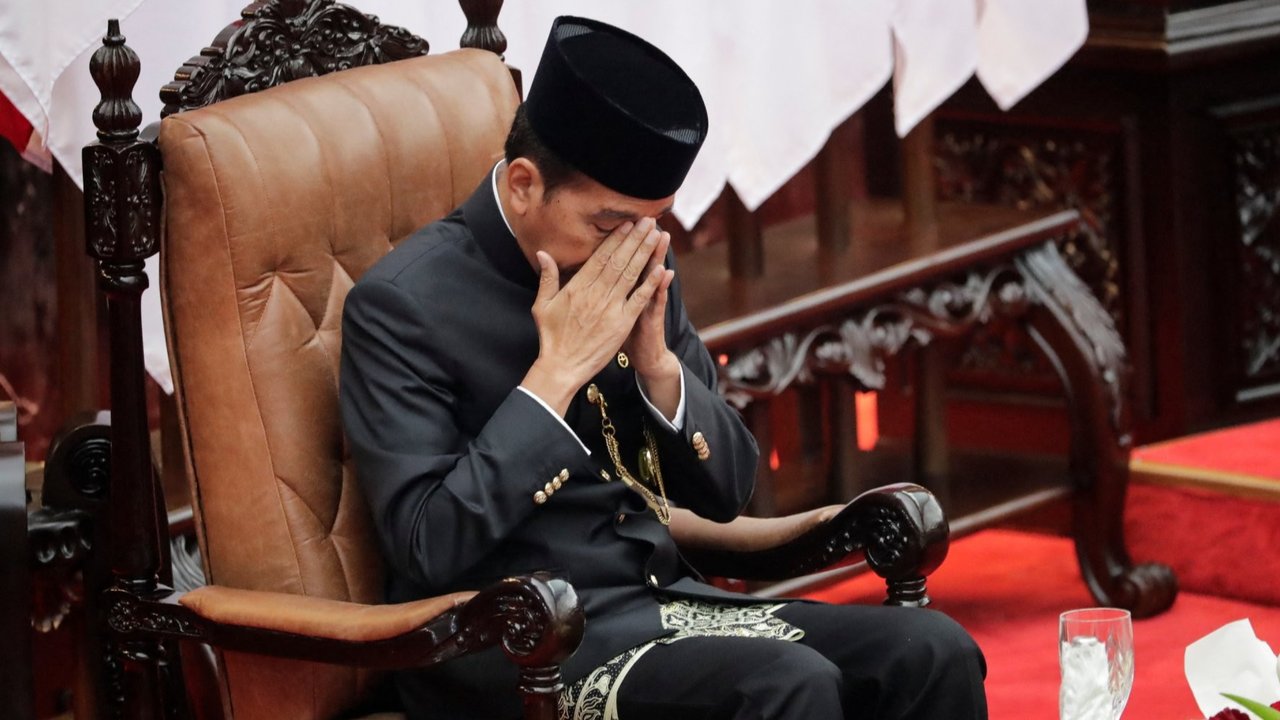 Pidato Jokowi di Sidang Tahunan MPR
