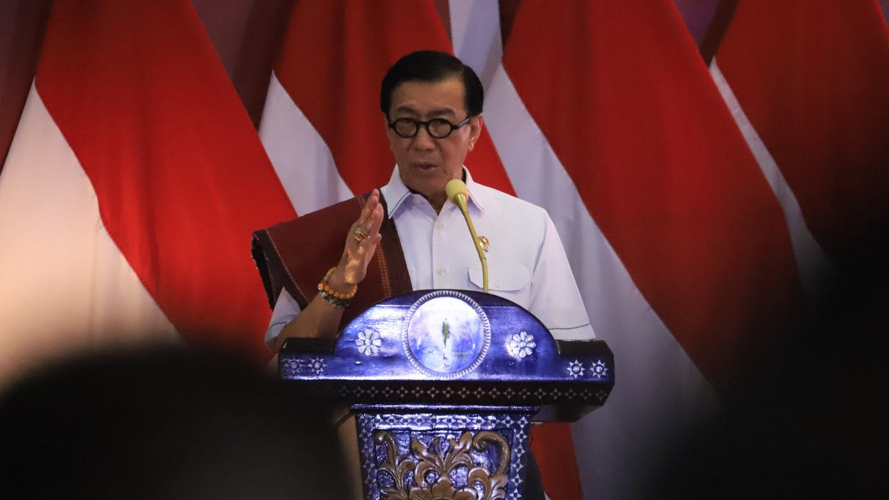 Menteri Hukum dan Hak Asasi Manusia (Menkumham), Yasonna Laoly. Foto: Kemenkumham