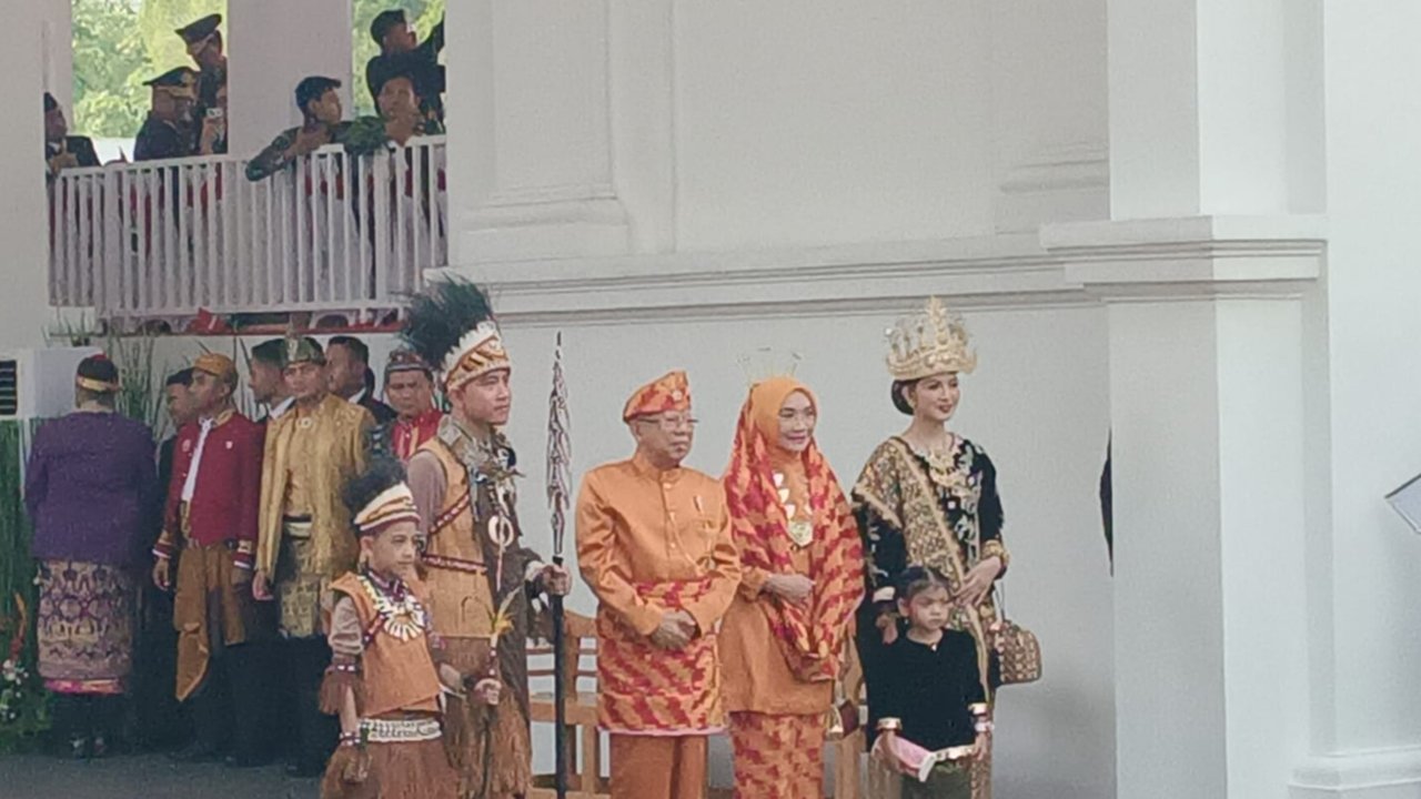 Gibran dan Ma'ruf Amin