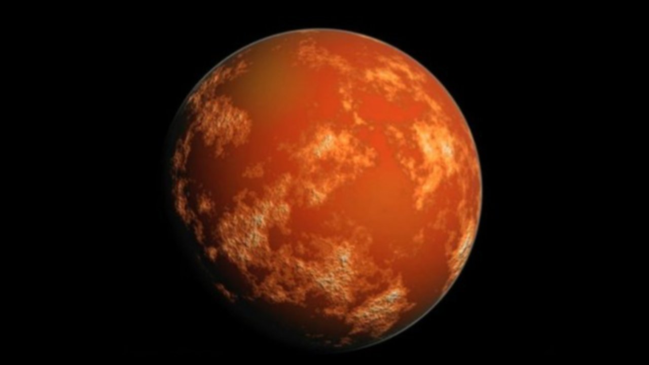 Penampakan Planet Mars.