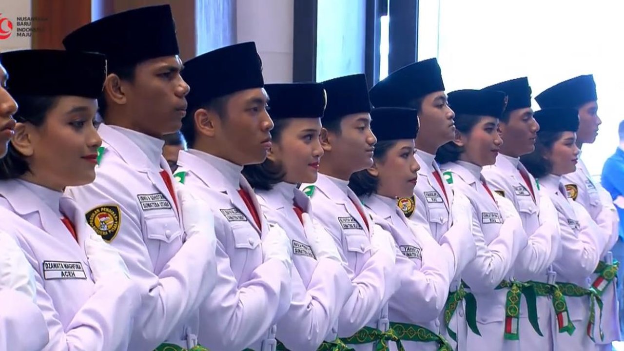 ilustrasi paskibraka