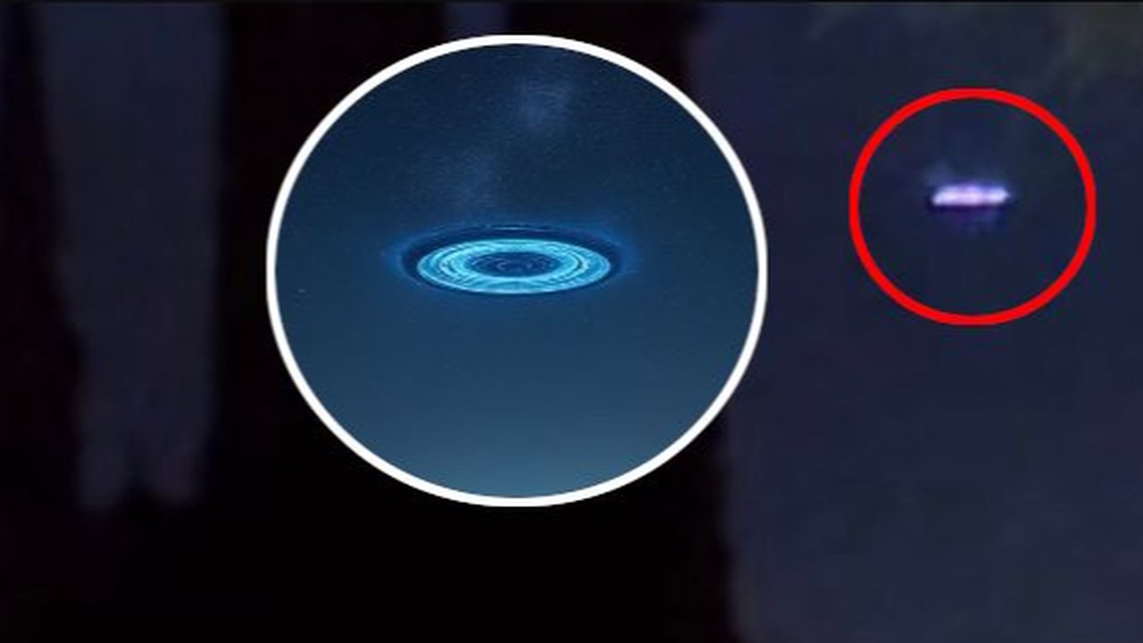 Penampakan objek terbang diduga UFO di California, AS.