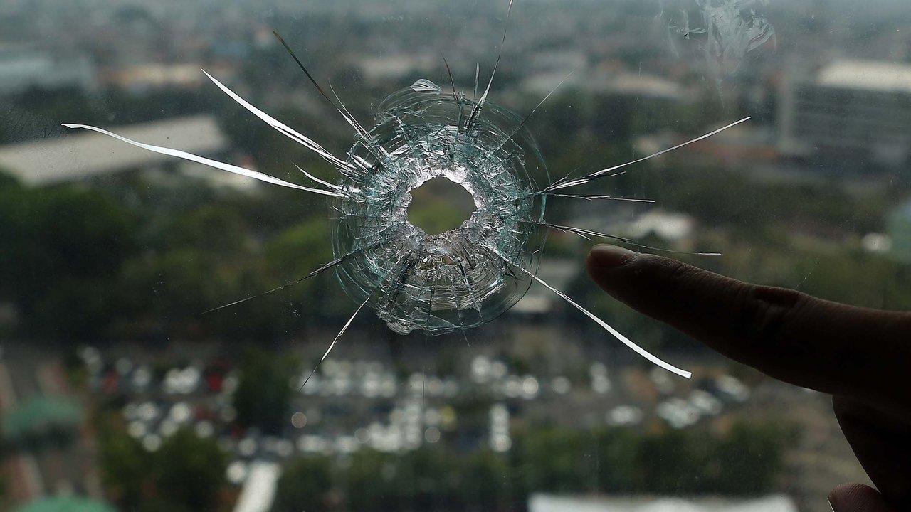 Ilustrasi penembakan.