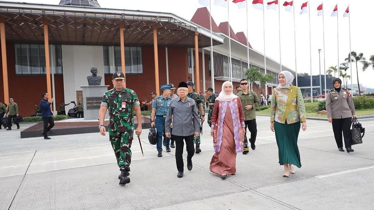 Wapres Maruf Amin di IKN