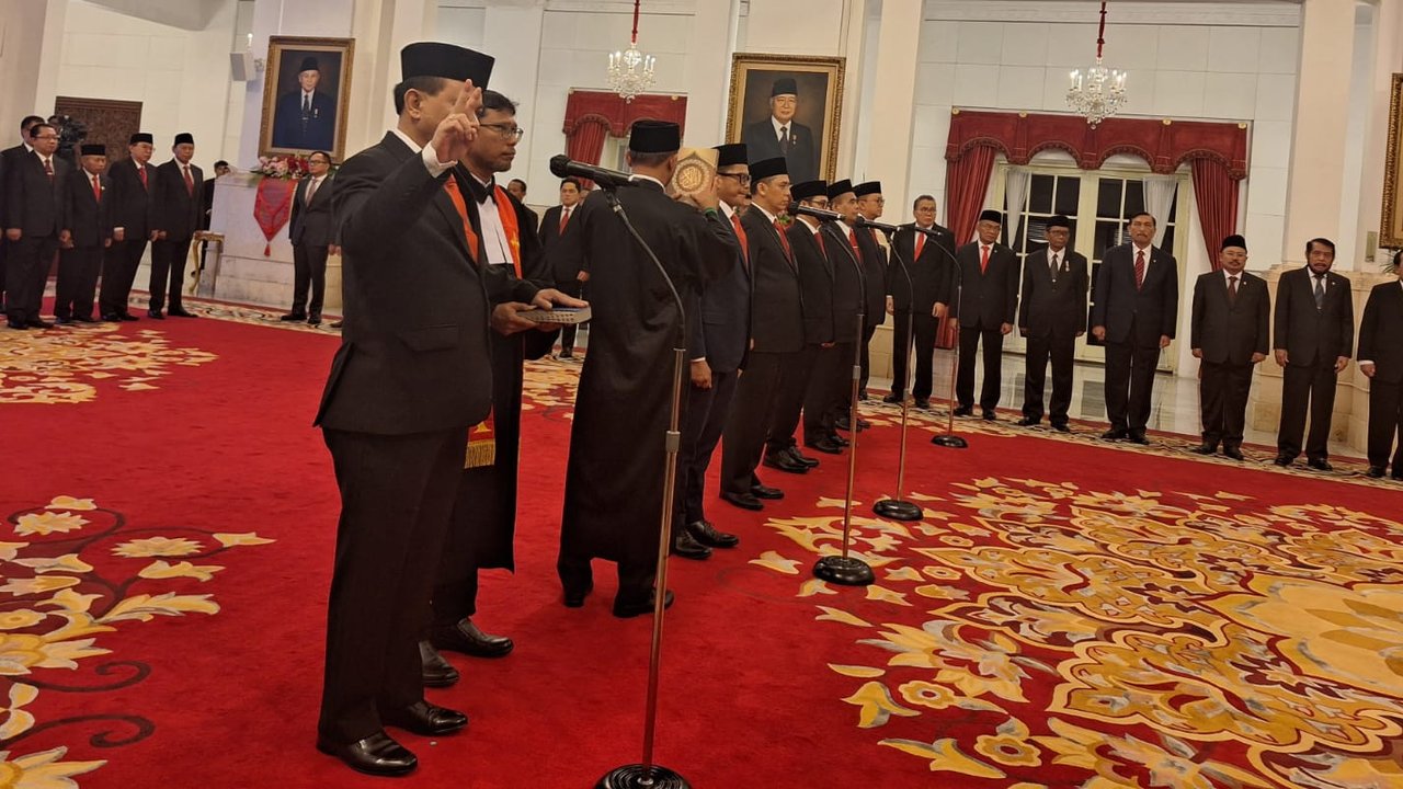 Jokowi Lantik Tiga Kepala Badan Baru, Berikut Daftar Lengkapnya