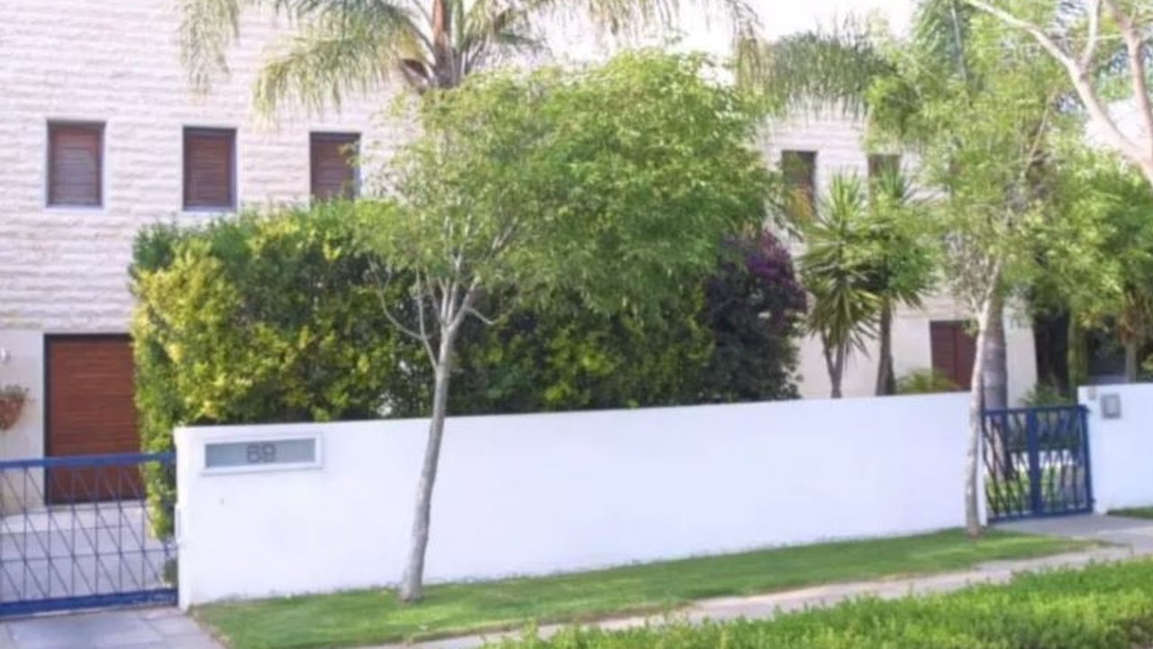 Rumah Benjamin Netanyahu di Qaysaria, selatan Haifa.