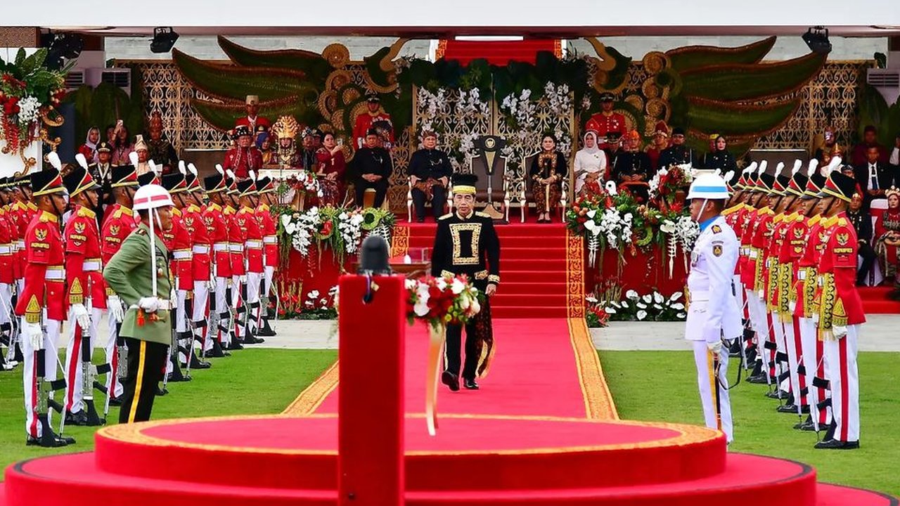 Upacara HUT RI di IKN