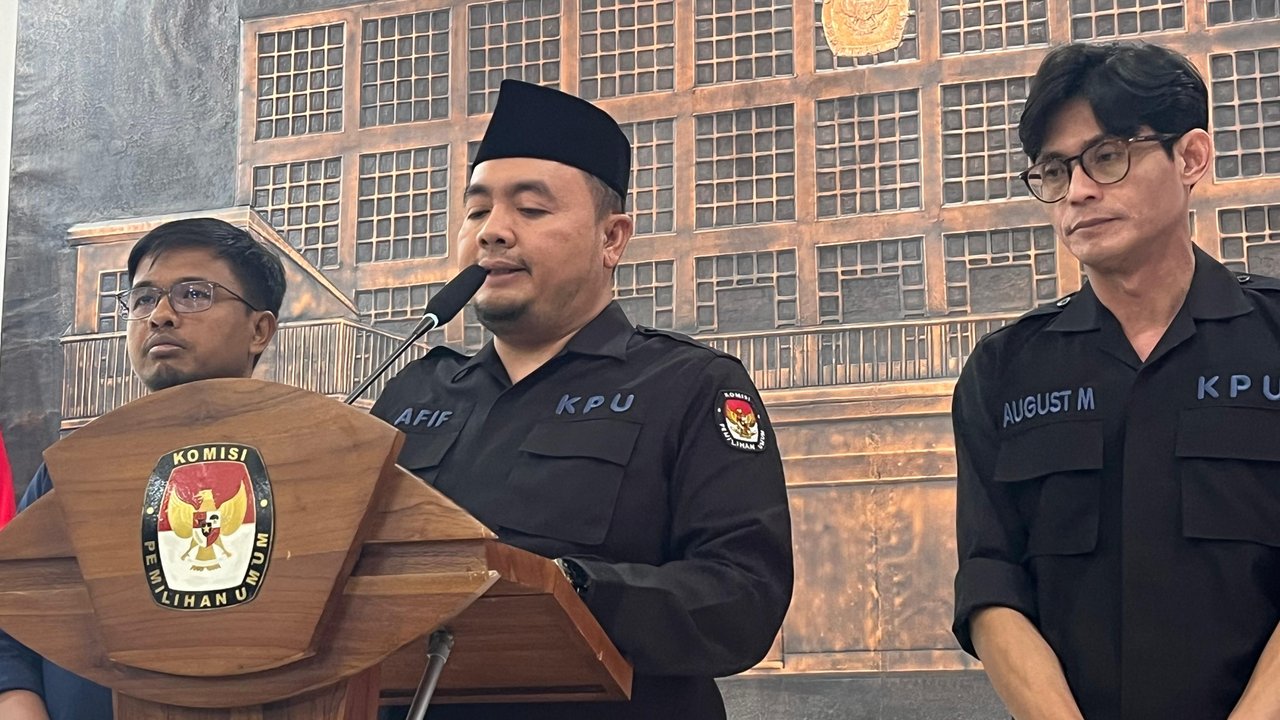 Ketua KPU Mochammad Afifuddin