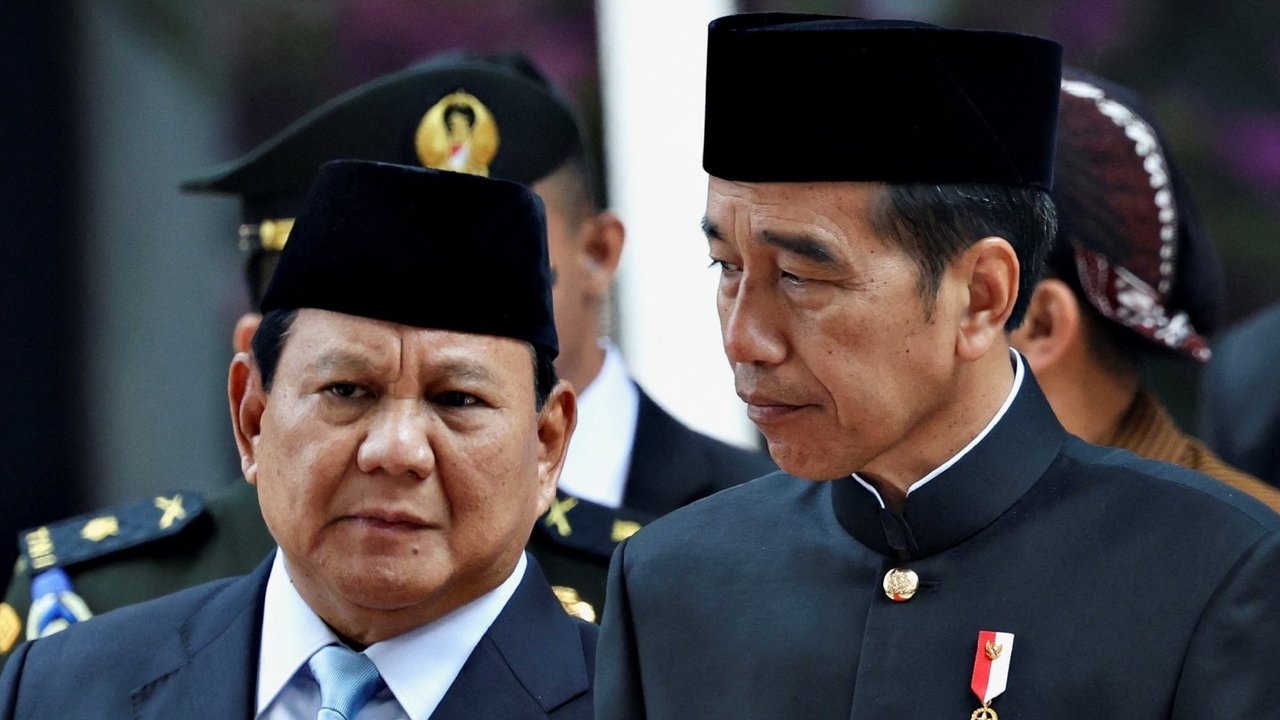 Jokowi dan Prabowo di Sidang Tahunan MPR