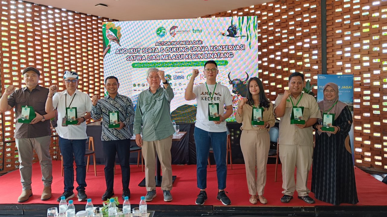 Peringati Hari 'Action Indonesia Day' Jagat Satwa Nusantara Perkenalan Lembaga Konservasi Satwa Liar Ke Mata Publik