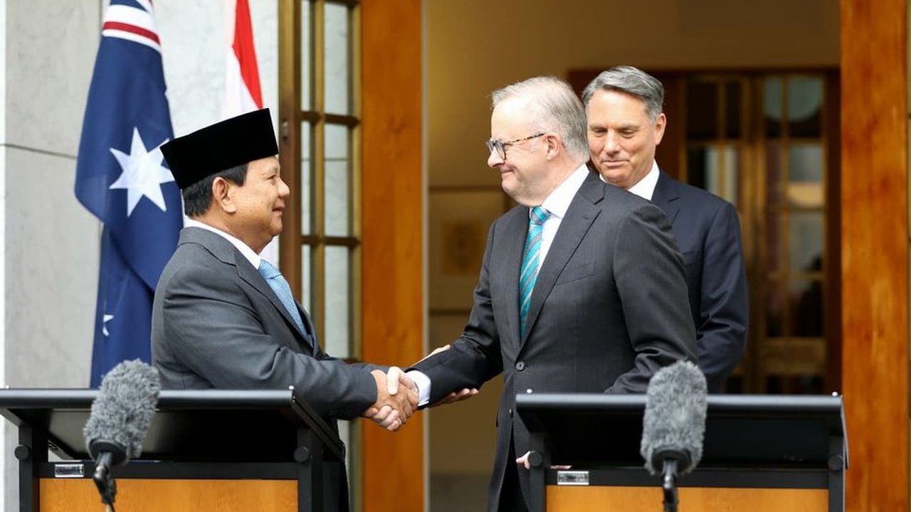Prabowo Subianto di Australia