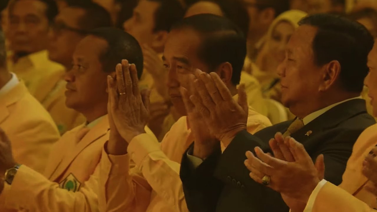 Jokowi di Munas Golkar