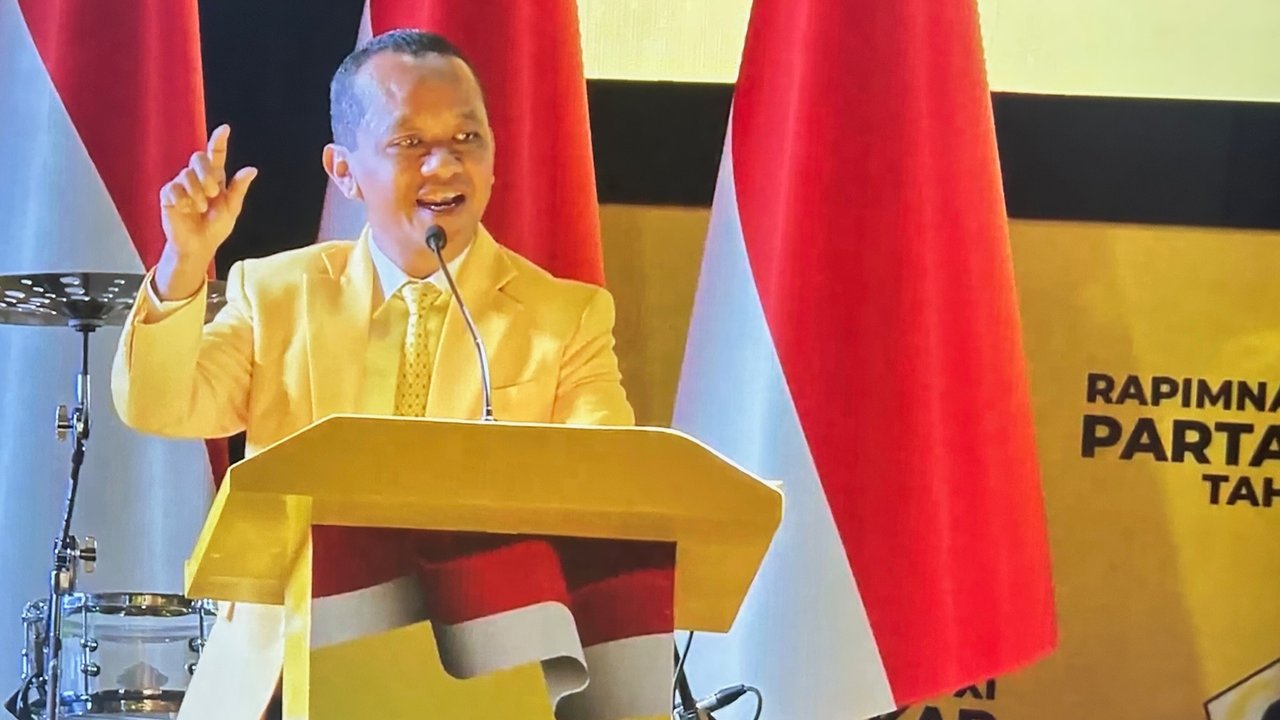 Jokowi di Munas Golkar