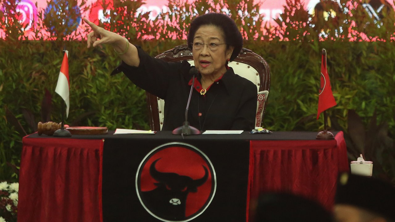 Ketua Umum PDIP Megawati Soekarnoputri.