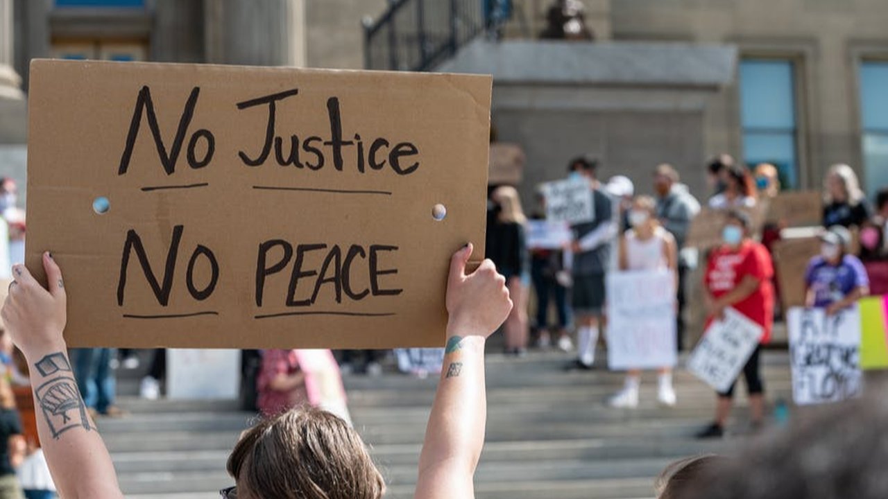 Ilustrasi demo #blacklivesmatter (pexels)