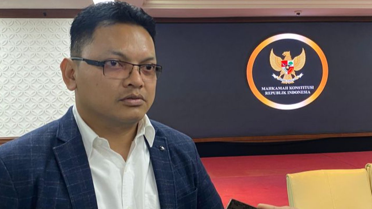 Sidang PHPU di Gedung Mahkamah Konstitusi (MK), Jakarta Pusat, Senin (1/4/2024). (Liputan6.com/ Winda Nelfira)