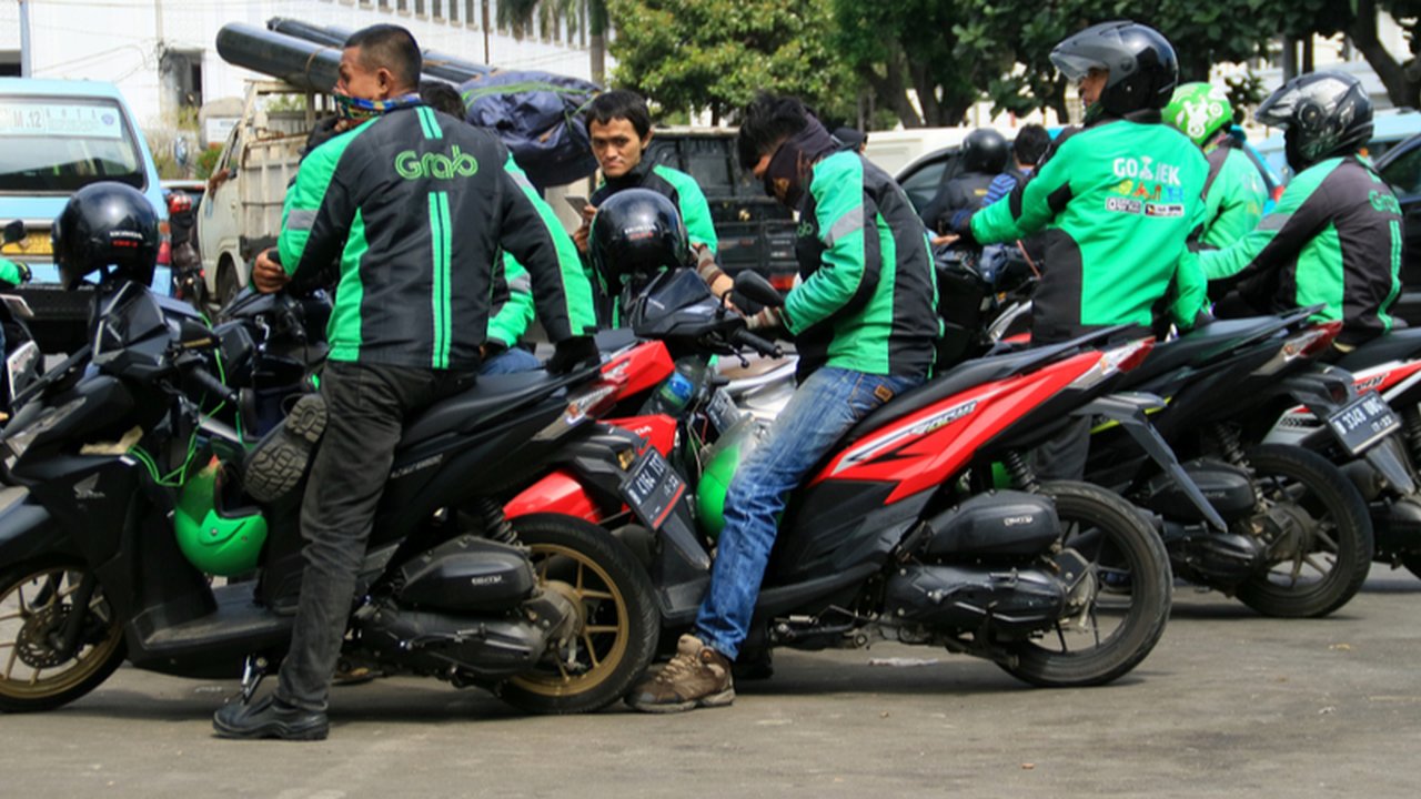 Ilustrasi Ojek Online