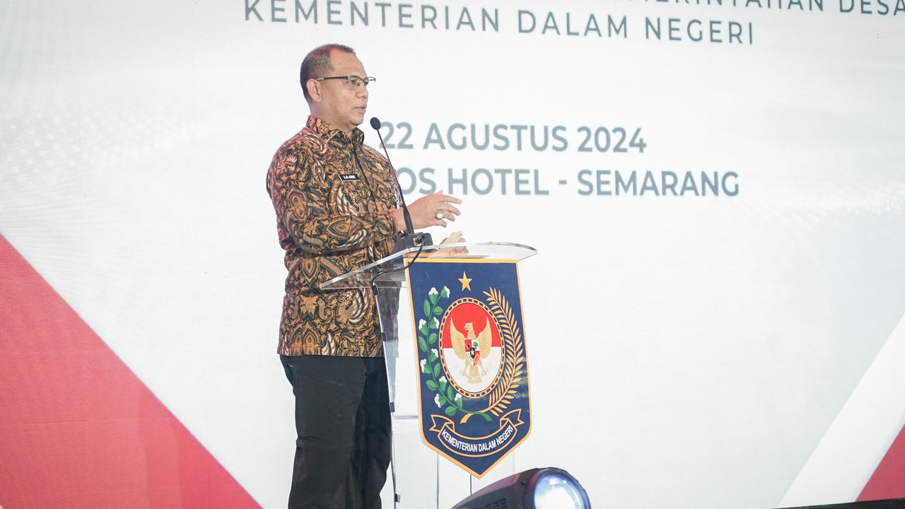 Dirjen Bina Pemdes Kemendagri La Ode Ahmad P Bolombo. (Istimewa)