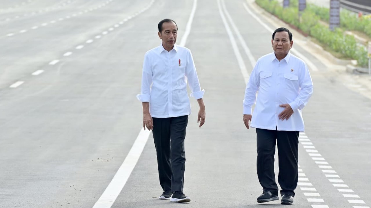 Jokowi-Prabowo di IKN