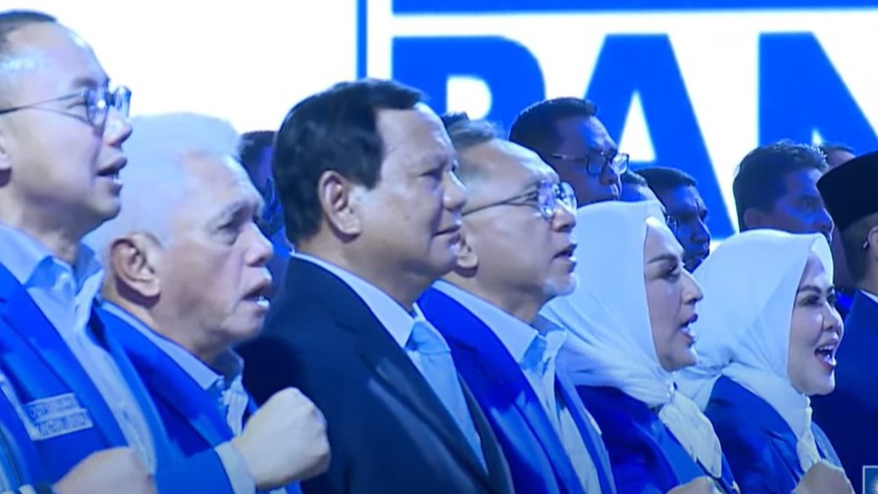 Prabowo Subianto Hadiri Penutupan Kongres ke-VI PAN di Kempinski