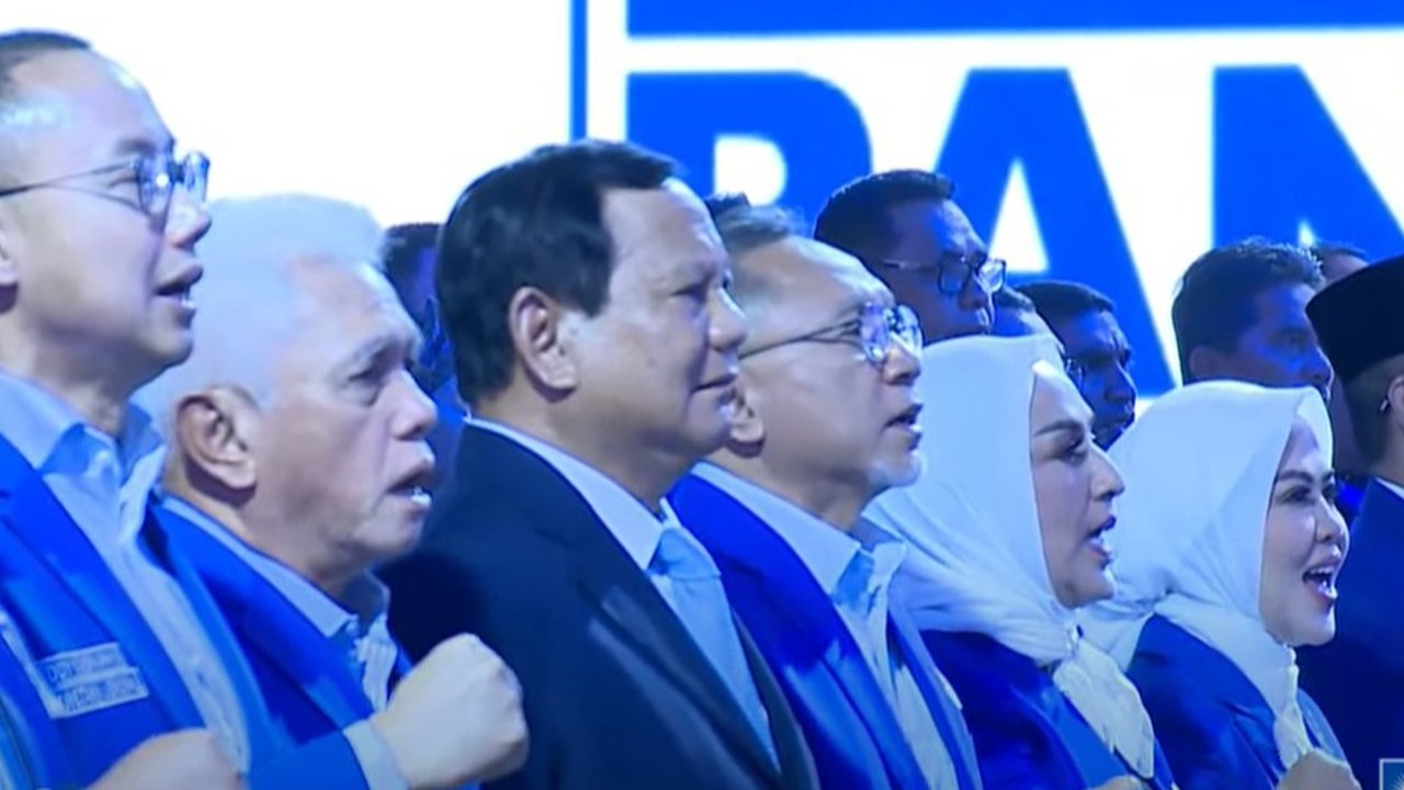 Prabowo Subianto Hadiri Penutupan Kongres ke-VI PAN di Kempinski