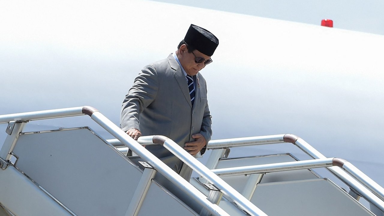 Prabowo Subianto di Australia
