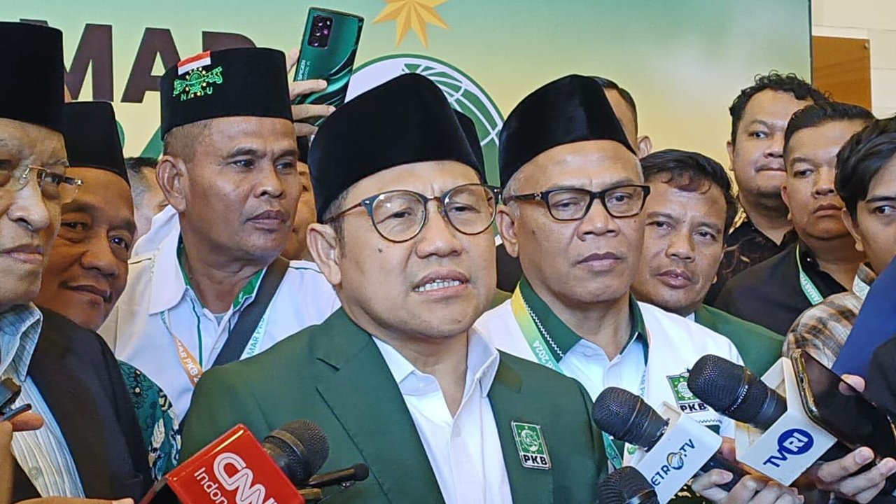 Ketua Umum PKB Muhaimin Iskandar atau Cak Imin