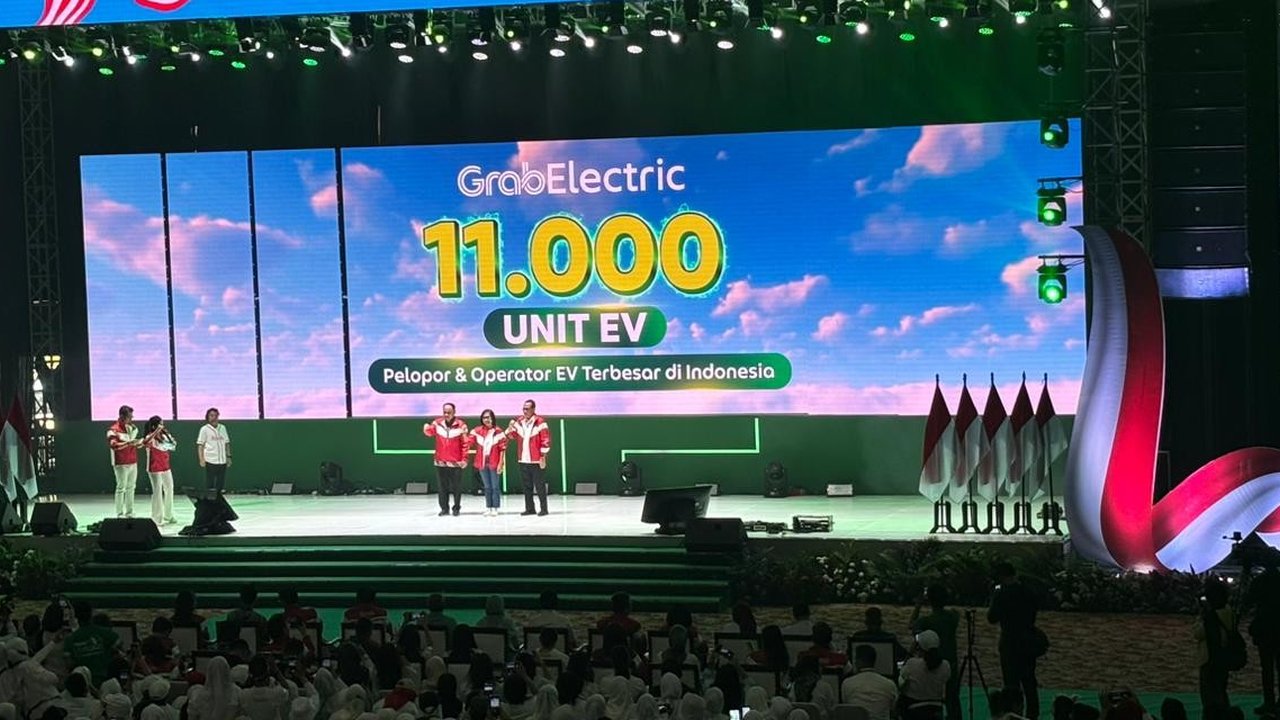 Menhub Budi Karya di Acara Grab Indonesia