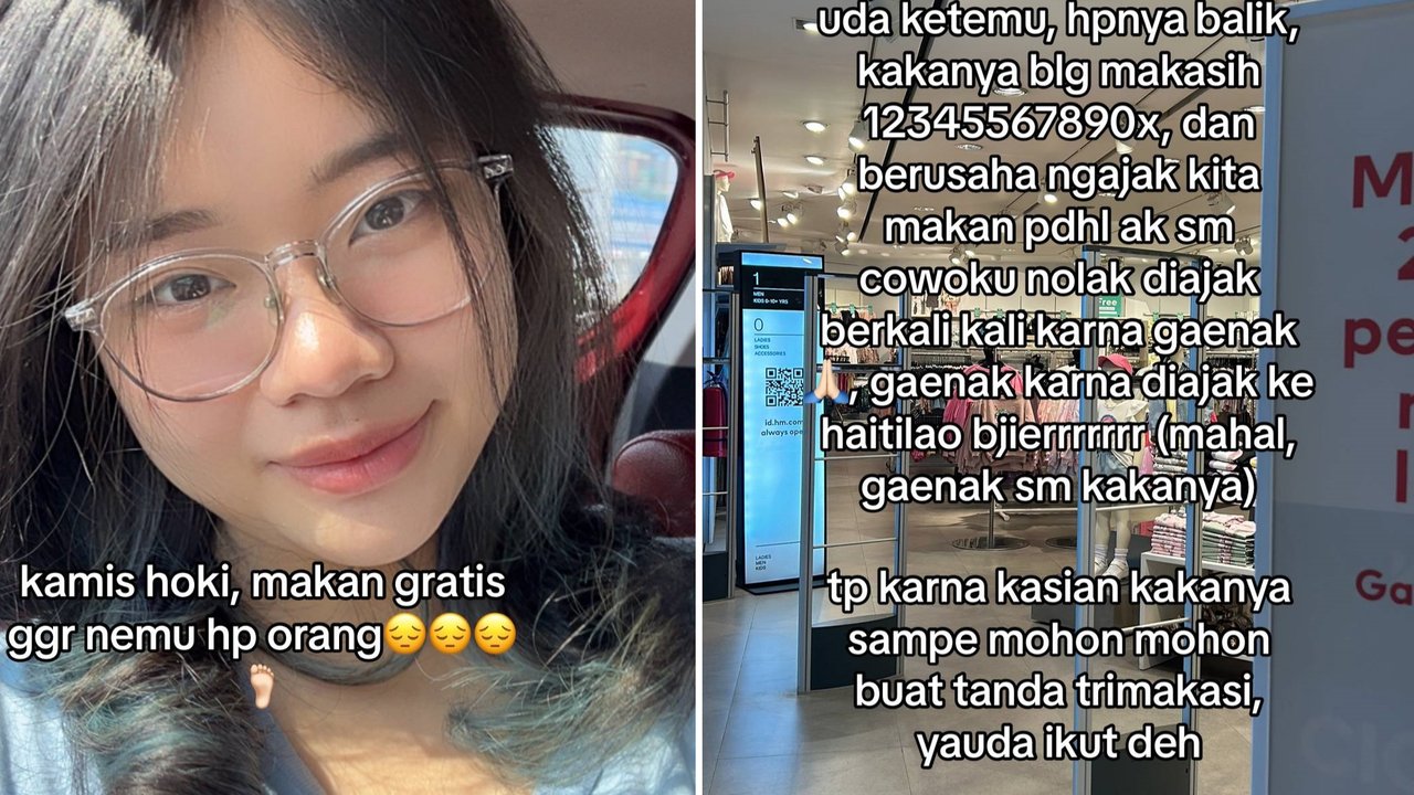 Wanita Ini Temukan HP di Bangku Taksi Online, Berakhir Ditraktir Makan usai Kembalikan ke Pemiliknya